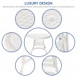 Wicker 44 Inch Round Dining Table
