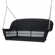 Resin Wicker Porch Swing