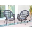 Santa Maria Wicker Chair Without Cushion - Set of 2