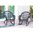 Santa Maria Rocker Wicker Chair Without Cushion - Set of 2