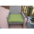 Mirabelle 3 Pieces Bistro Set with 2 Inch Sage Green Cushion