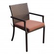 Cafe Curved Stacking Chairs Cushion