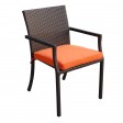 Cafe Curved Stacking Chairs Cushion